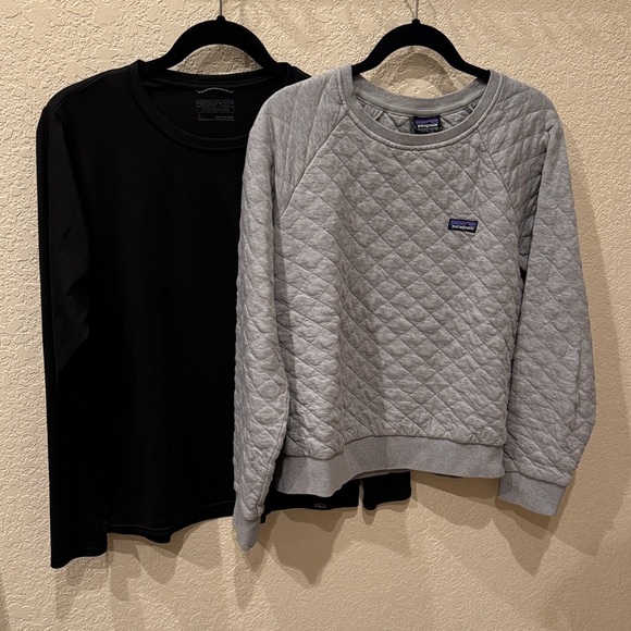 Patagonia Tops - Patagonia Sweatshirt and bonus black baselayer